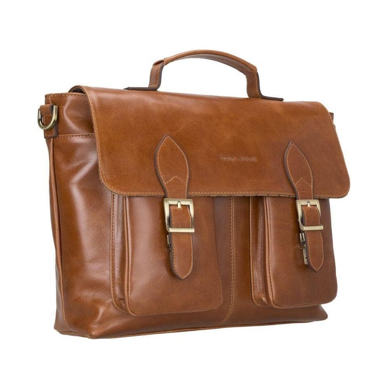 Olympus Genuine Leather Bag, Briefcase, Notebook Bag – 13″/17″