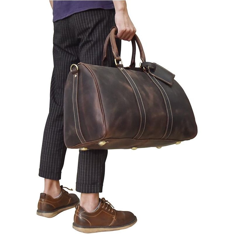 The Bjarke Weekender | Handcrafted Leather Duffle Bag