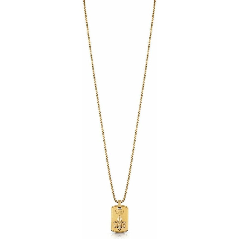 Men’s Necklace Guess JUMN01324JWAGT-U 45 cm