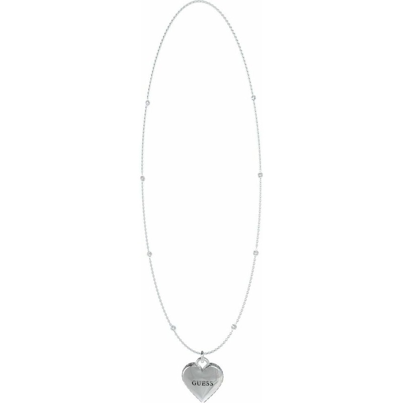 Ladies’ Necklace Guess JUBN02232JWRHT-U 45 cm