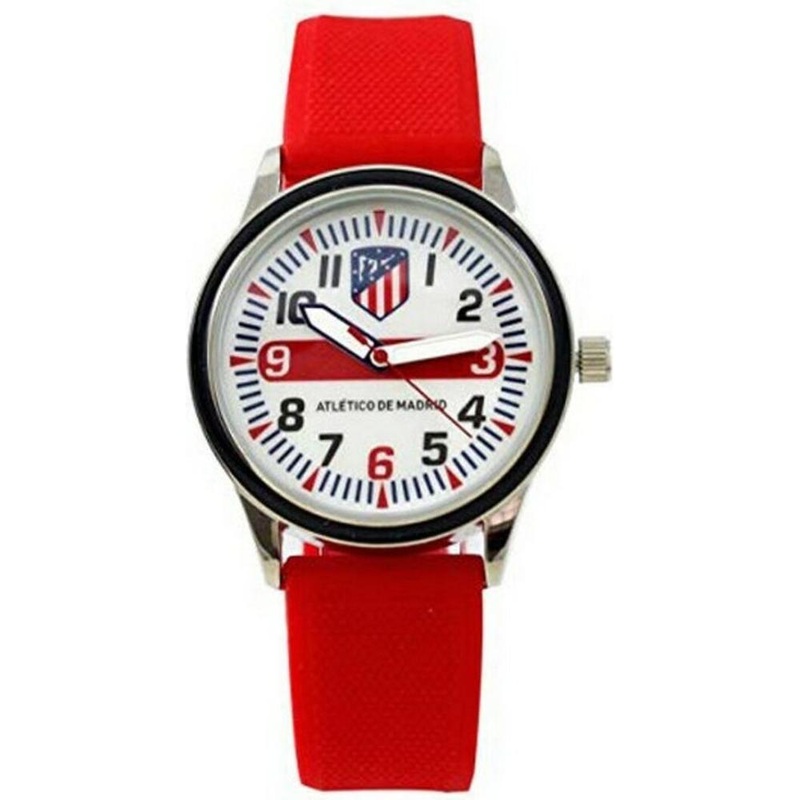 Atltico Madrid Children’s Red Plastic Wristwatch – Model: JL-9876PVN