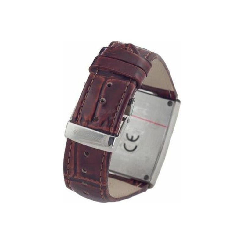 Elegant Timepiece: Ladies’ Fashionably Timeless Black Leather Watch (Model CT7018B-03, 28mm)