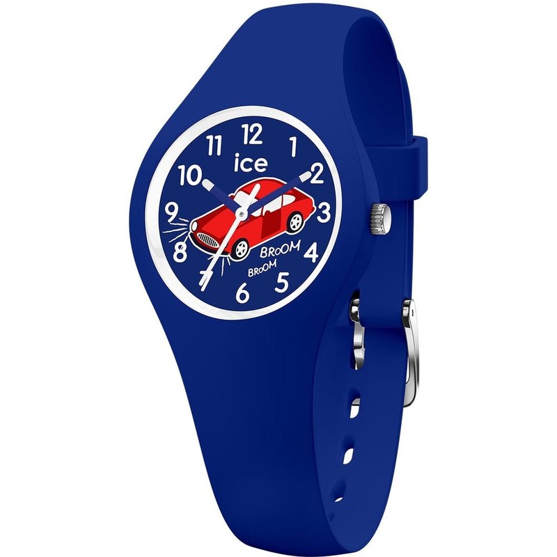 Ice Watch Infant’s 018425 Quartz Wristwatch in Blue Silicone Resin Case