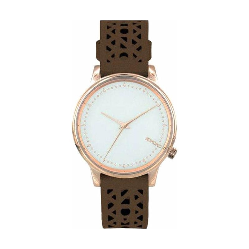 Komono KOM-W2653 Women’s White Leather Strap Replacement for Quartz Watch ( 36 mm)