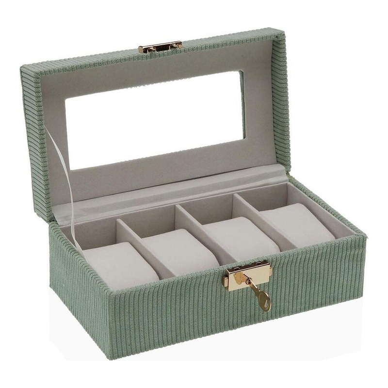 Versa Green MDF Wood Box for Watches