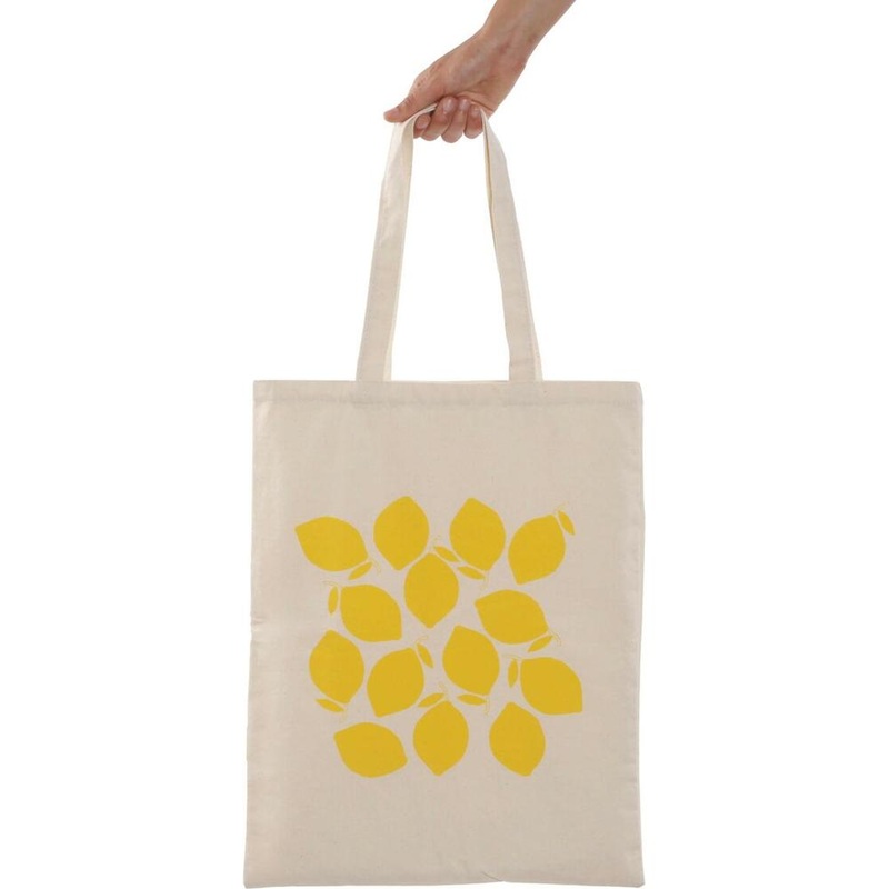 Women’s Handbag Versa 36 x 48 x 36 cm Lemon