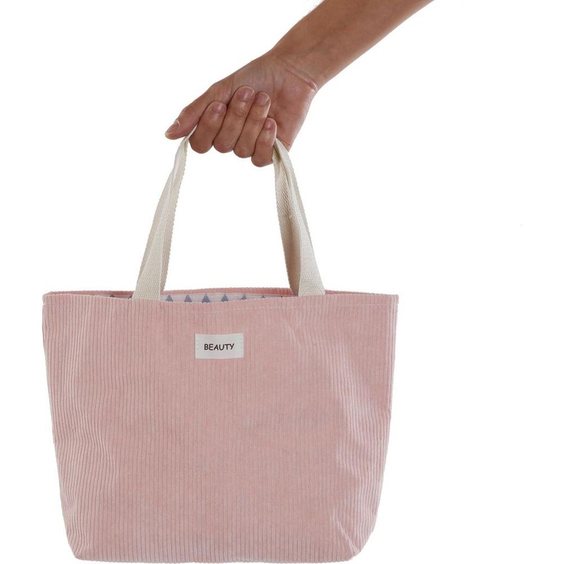 Bag Versa Corduroy Pink  A Touch of Elegance