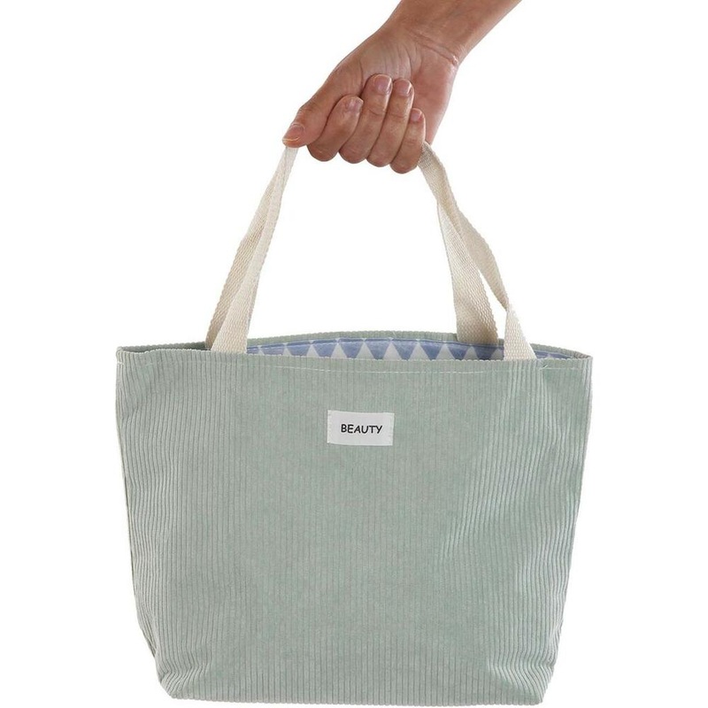 Versa Bag – Exquisite Corduroy Green Handbag