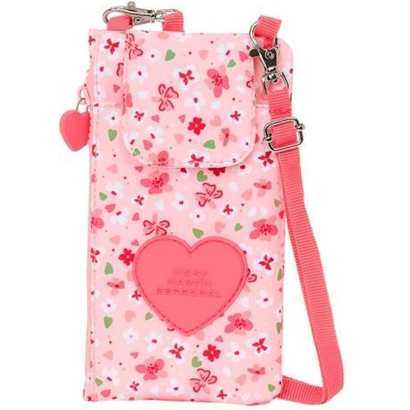 Purse Vicky Martn Berrocal In Bloom Pink 10 x 19 cm