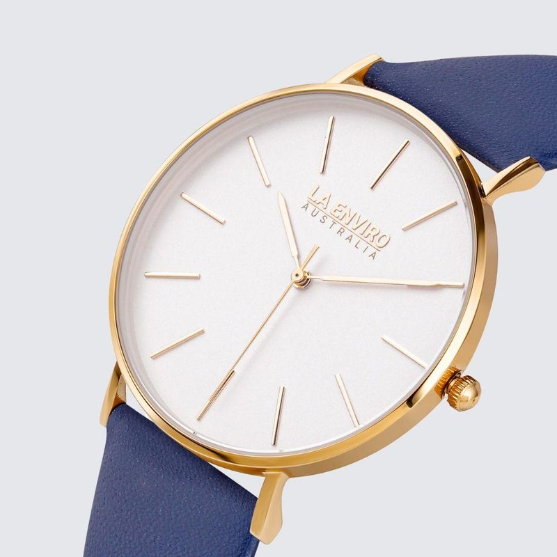 TimeLux Gold Classic 40MM Men’s Watch with Blue Strap – Model TLX-40BIntroducing the TimeLux Gold Classic 40MM Men’s Watch with Interchangeable Blue Strap – Model TLX-40B