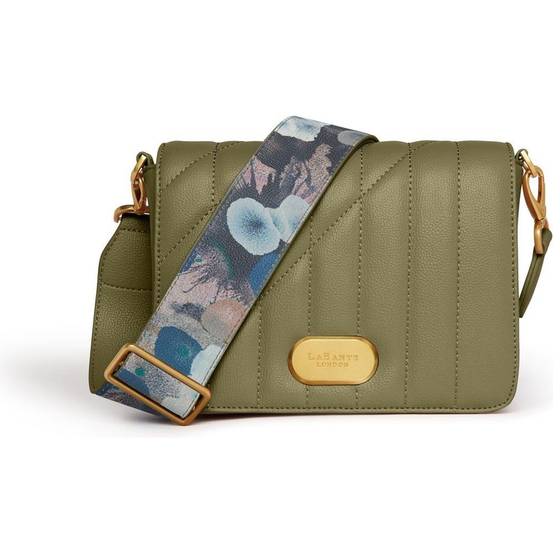 LaBante Iris Shoulder Bag in Green – A Masterpiece of Wearable Art