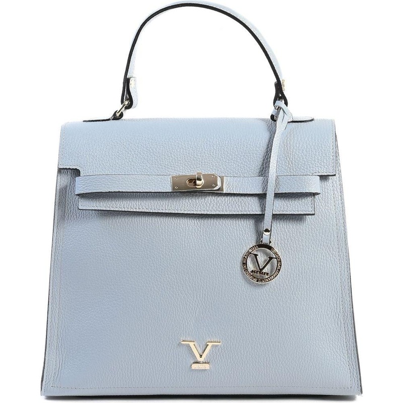 V Italia Womens Handbag – Exquisite Light Blue DOLLARO AZZURRO
