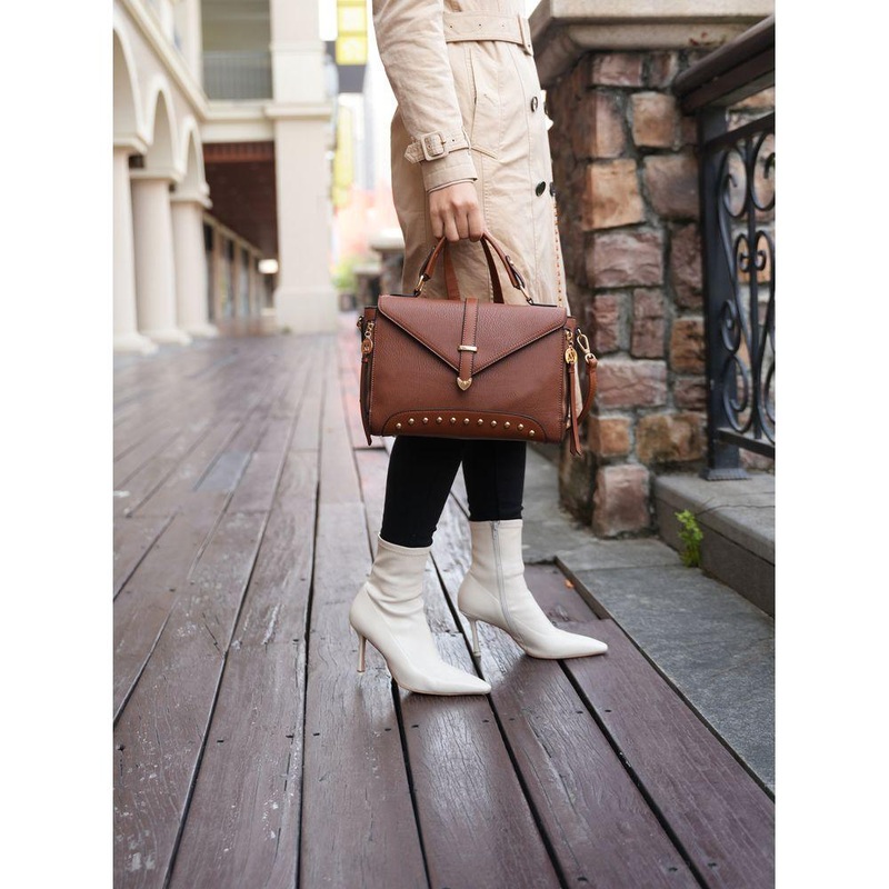 Angela Vegan Leather Women’s Satchel Bag – An Exquisite Everyday Essential