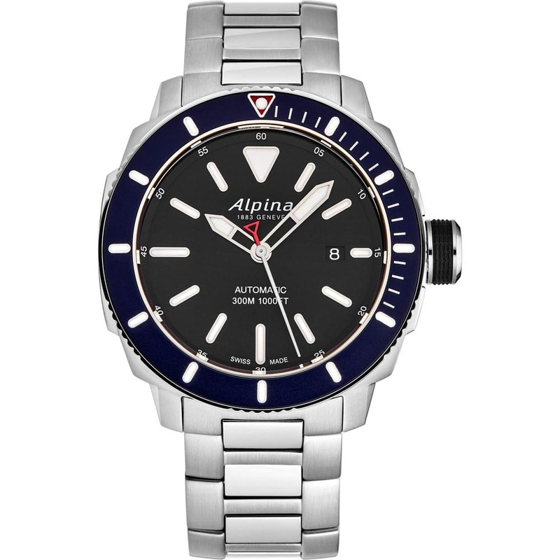 Alpina Men’s AL-525LBN4V6B Seastrong Diver Automatic Watch