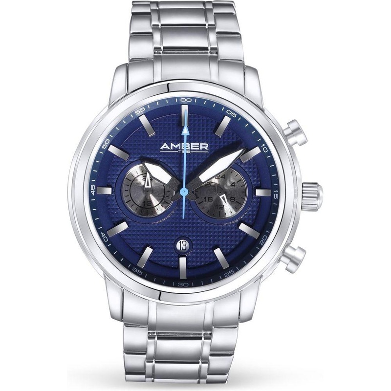 Amber Time Men’s Quartz Chronograph Watch: A Masterpiece of Elegance and Functionality