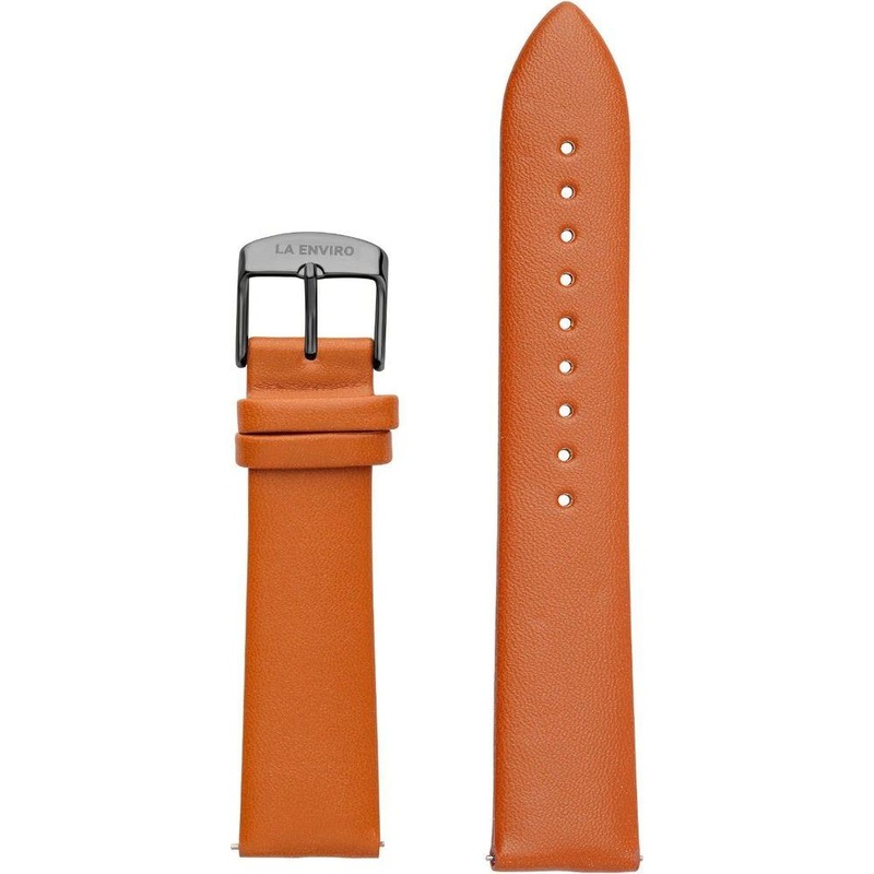 Tan Unstitched Watch Strap | 20MM